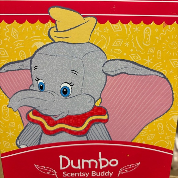 NEW in Box Scentsy Disney Dumbo Buddy Stuffed Animal with Scent Pak - Picture 3 of 3